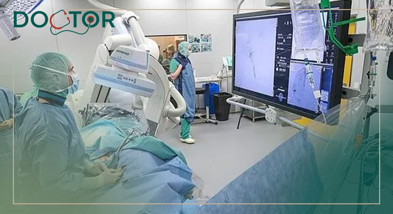 تفاوت جواب آنژیوگرافی طبیعی و غیرطبیعی